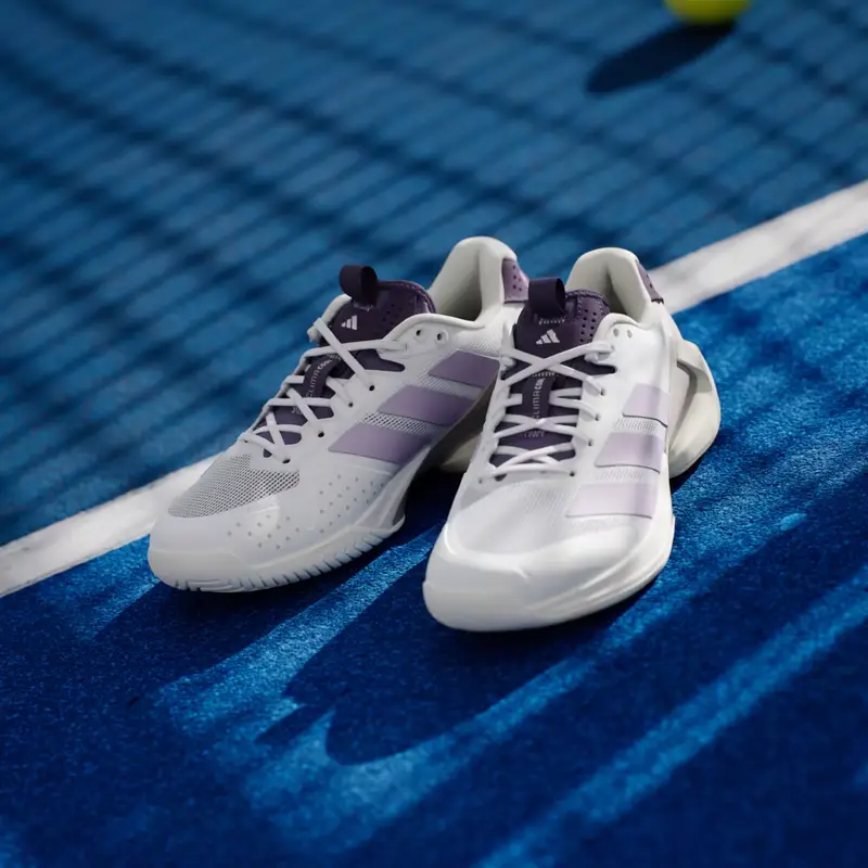 Scarpe da tennis adizero Ubersonic 5 Cloud White miniatura 4