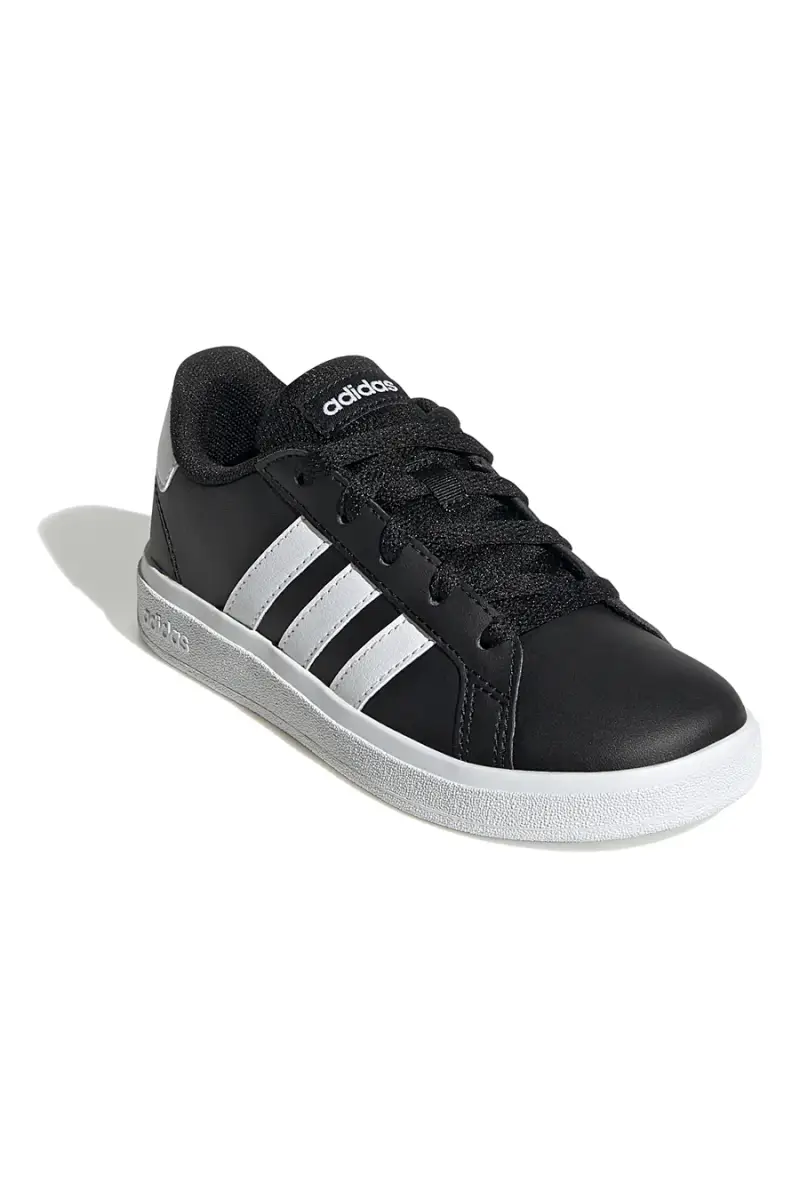 Scarpe da tennis Nere e Bianche Adidas Grand Court Lifestyle Lace-Up [NERO miniatura 2