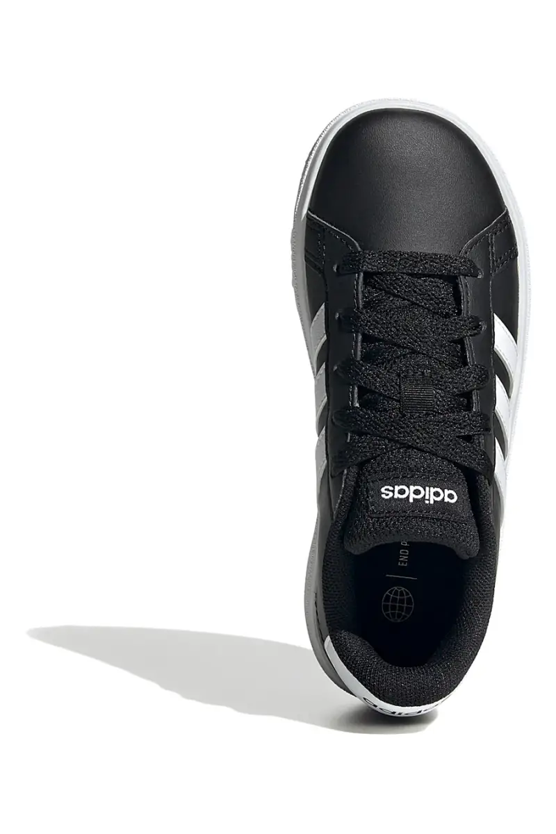 Scarpe da tennis Nere e Bianche Adidas Grand Court Lifestyle Lace-Up [NERO miniatura 5
