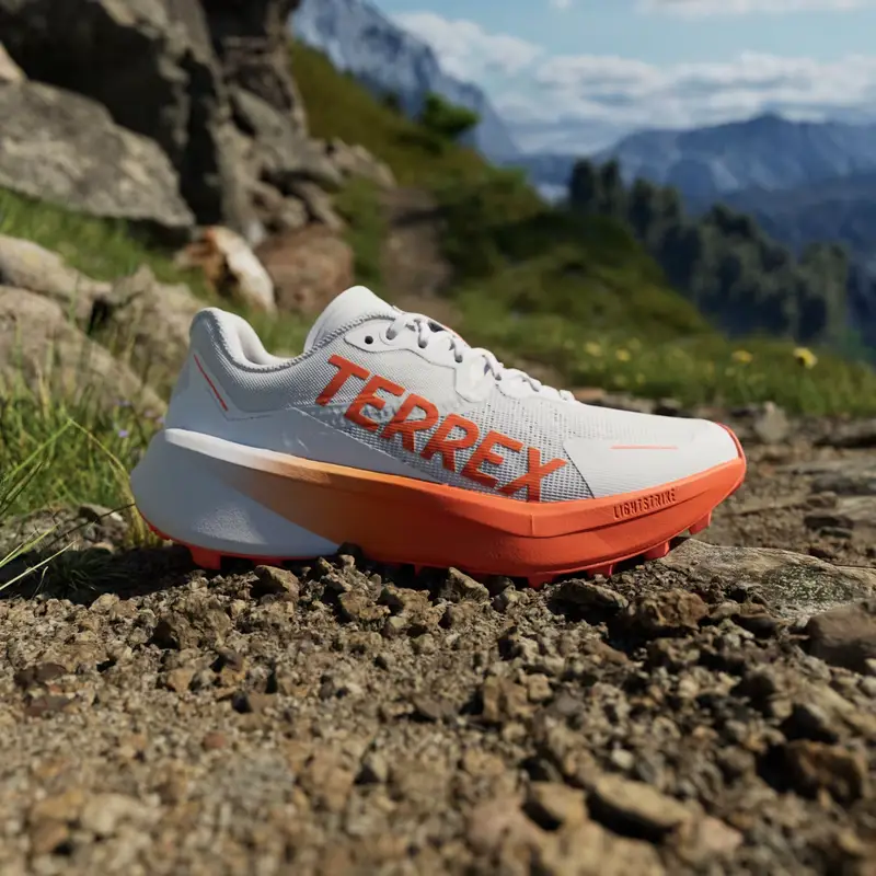 Scarpe da trail running Terrex Agravic 3 Cloud White miniatura 2