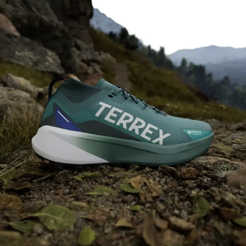 Scarpe da trail running Terrex Agravic GTX Preloved Teal miniatura 2
