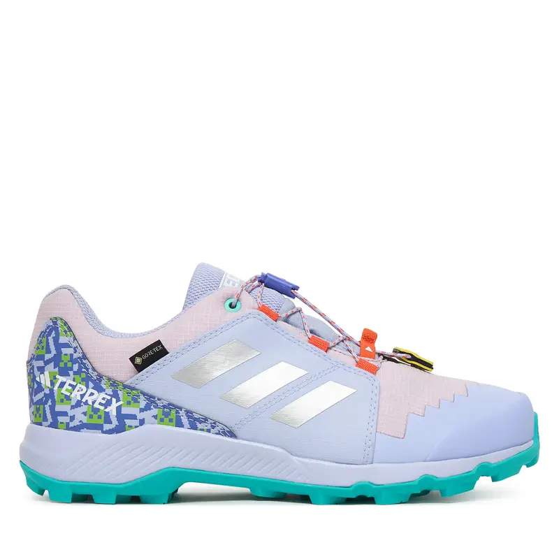 Scarpe da trekking adidas Minecraft Terrex Gore-Tex Hiking JR1315 Viola