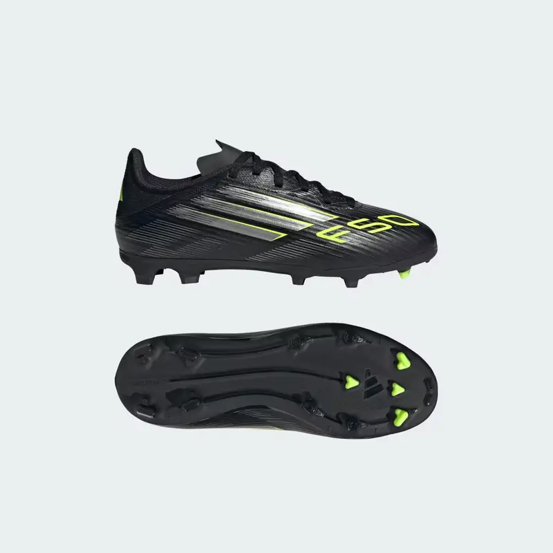 Scarpe F50 League Firm/Multi-Ground per bambini Core Black