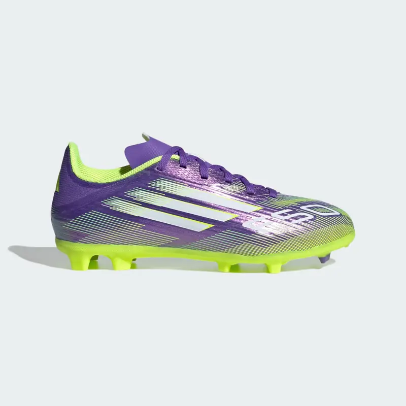 Scarpe F50 League Firm/Multi-Ground per bambini Purple Rush miniatura 2