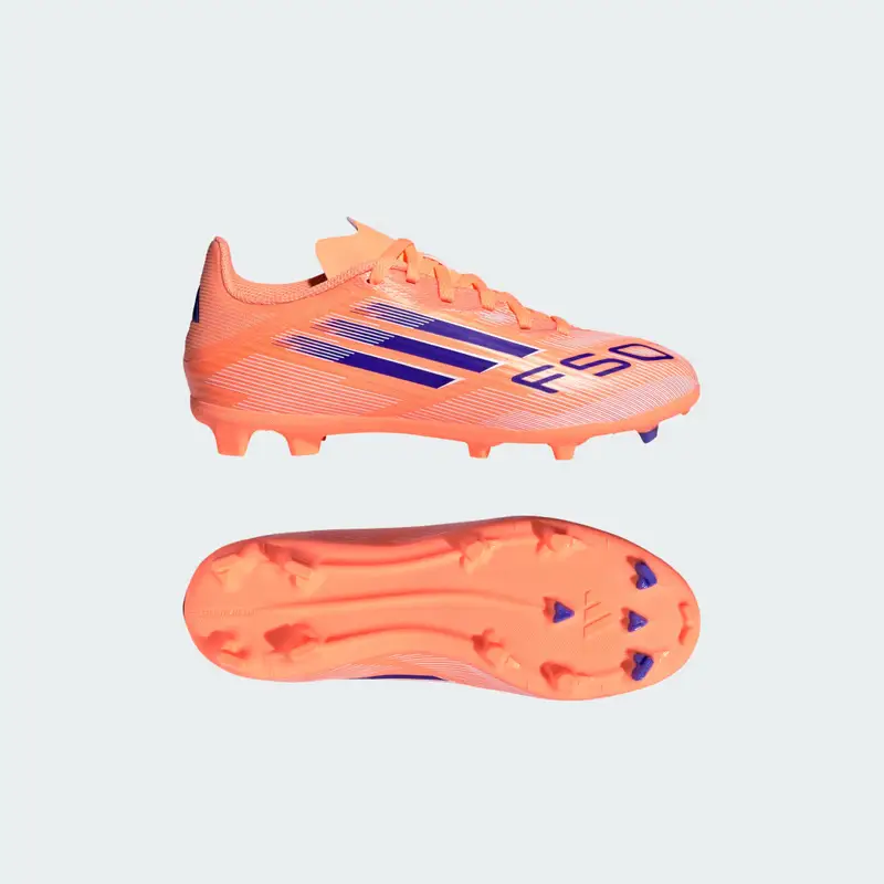 Scarpe F50 League Firm/Multi-Ground per bambino Beam Orange