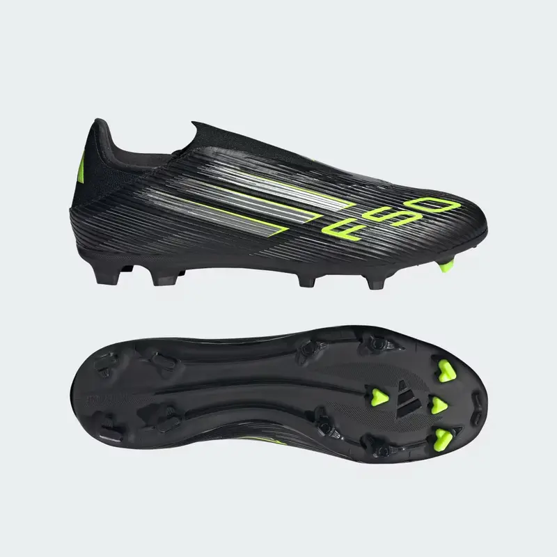 Scarpe F50 League Laceless Firm/Multi-Ground Core Black
