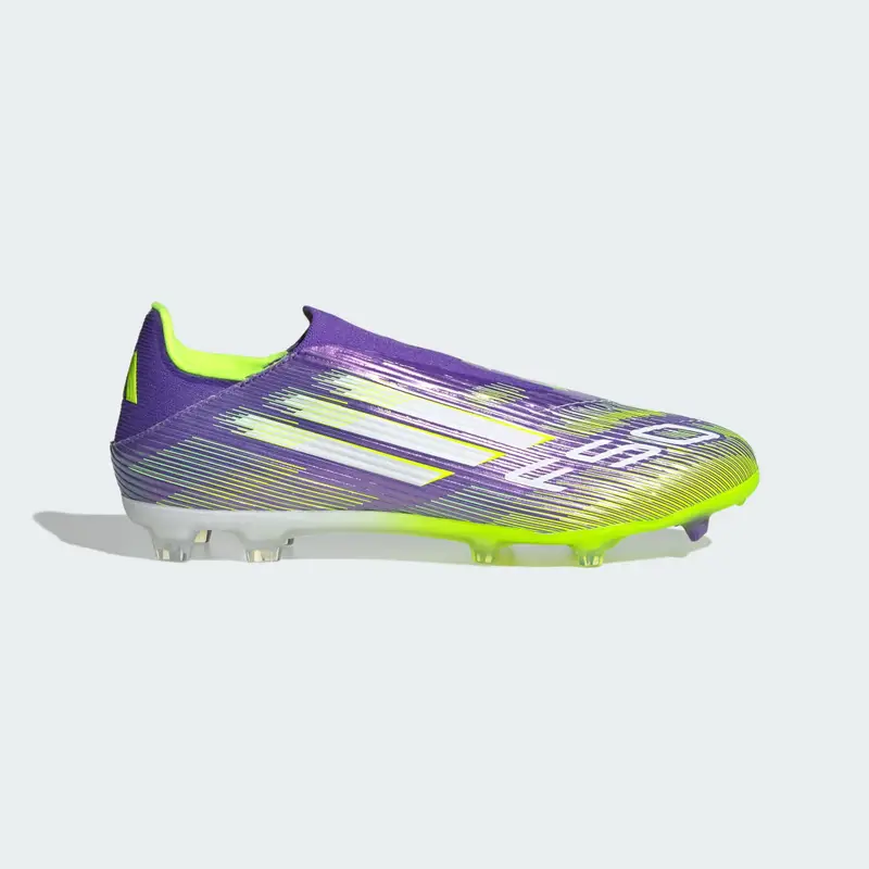 Scarpe F50 League Laceless Firm/Multi-Ground Purple Rush miniatura 2