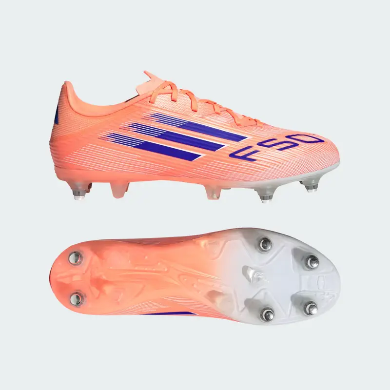 Scarpe F50 League per terreni morbidi Beam Orange