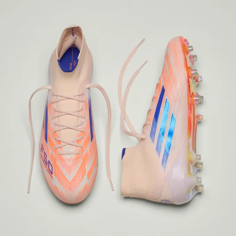 Scarpe F50 Sparkfusion Elite Mid per terreni compatti/erba artificiale Bliss Orange miniatura 4