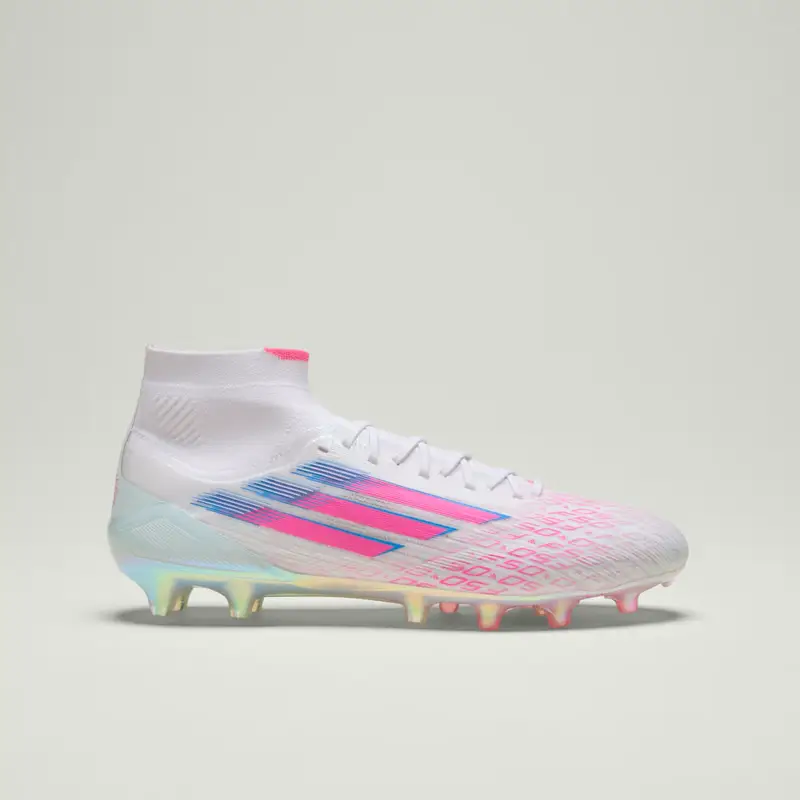 Scarpe F50 Sparkfusion Elite Mid per terreni compatti/erba artificiale Cloud White miniatura 3
