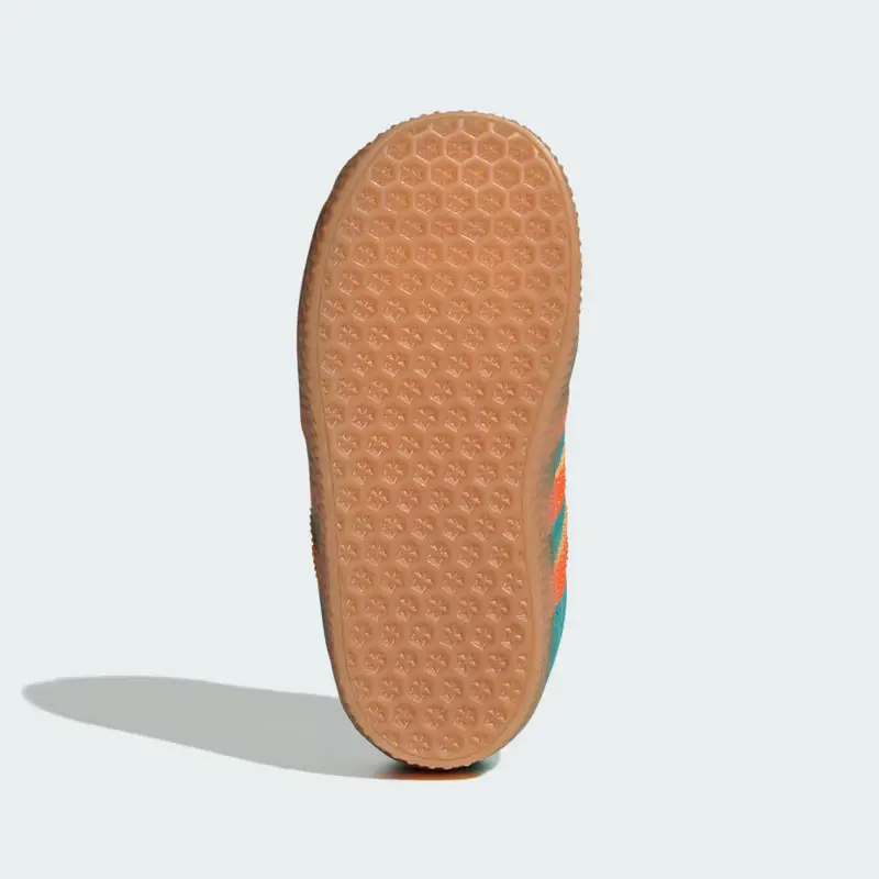 Scarpe Gazelle pratiche con lacci elasticizzati per bambini e bambine Pure Teal miniatura 3