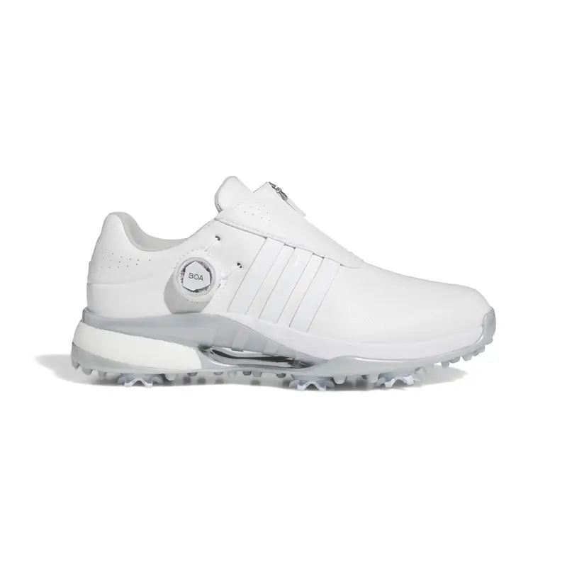 Scarpe golf chiodate da donna adidas Tour360 24 BOA Boos | Adidas Bianco