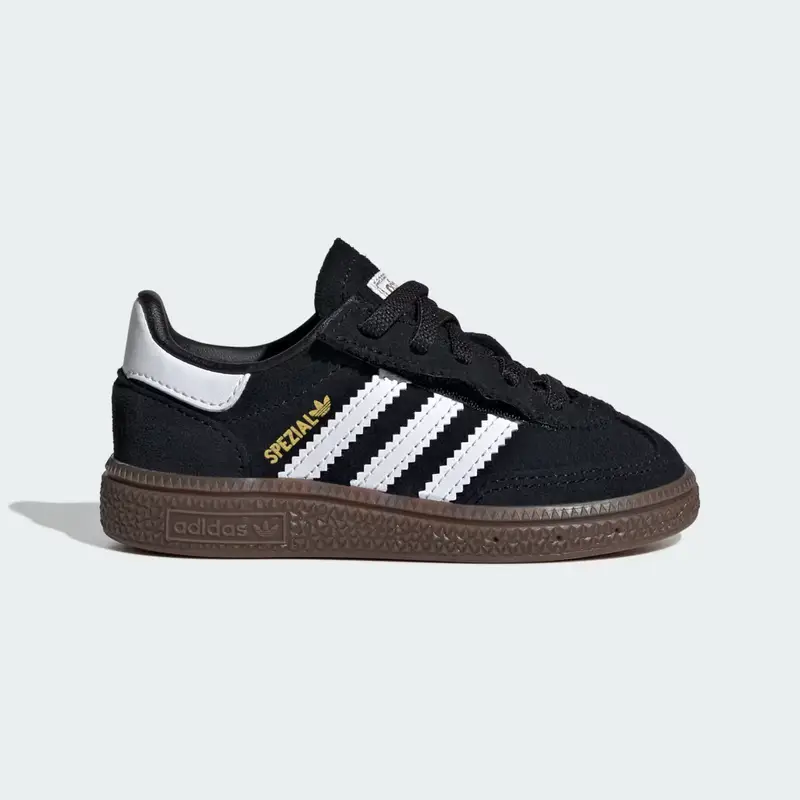 Scarpe Handball Spezial Comfort Closure Elastic Lace Infant Core Black