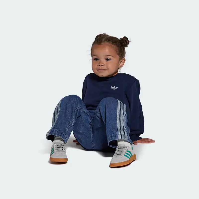 Scarpe Handball Spezial Comfort Closure Elastic Lace Infant Grey Two miniatura 2