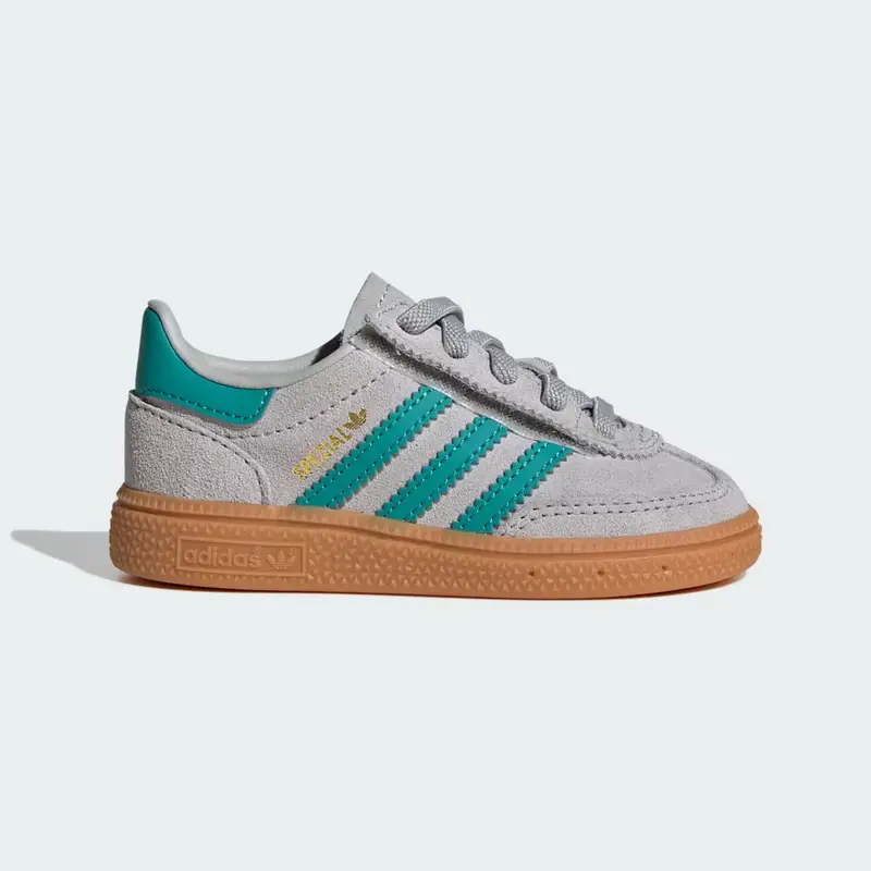 Scarpe Handball Spezial Comfort Closure Elastic Lace Infant Grey Two