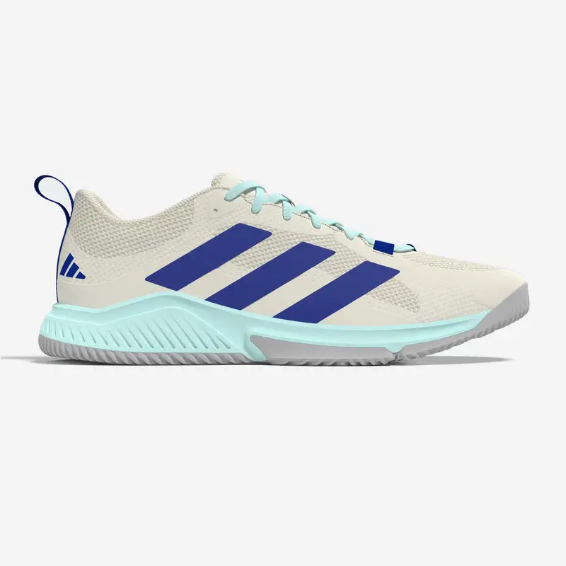 Scarpe pallamano adulto ADIDAS COURT TEAM BOUNCE bianco-blu | Adidas
