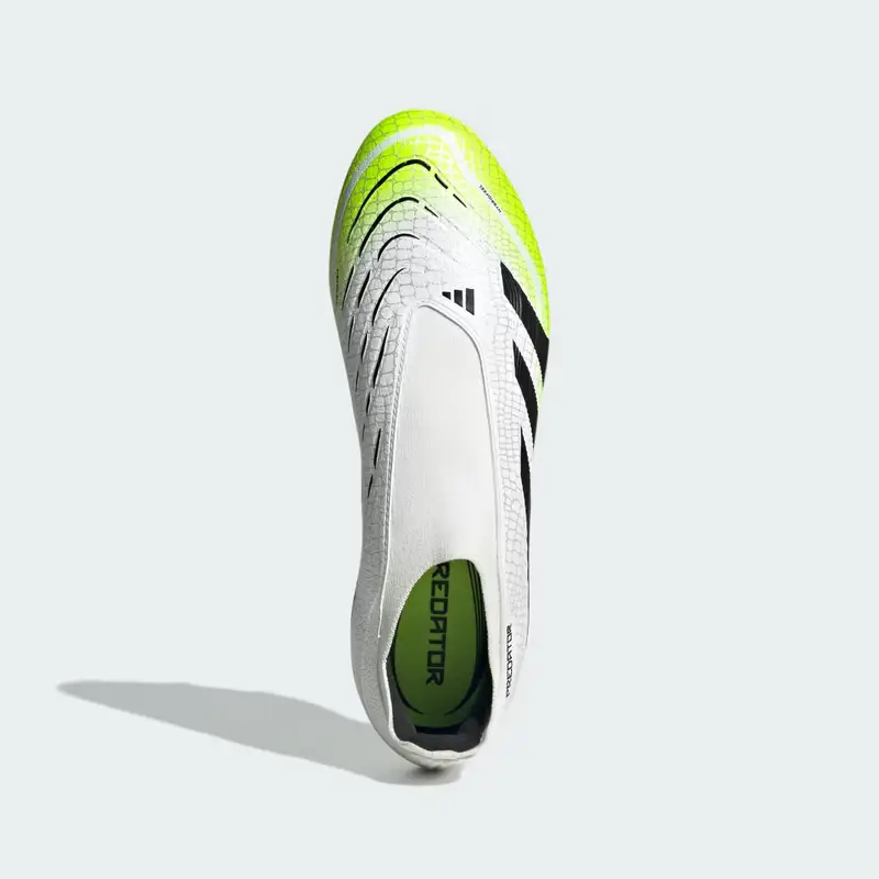 Scarpe Predator League Laceless Firm/Multi-Ground Cloud White miniatura 3