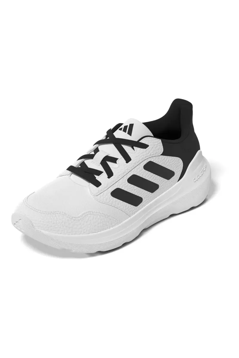 Scarpe running bianche e nere Adidas Tensaur Run 3 0 J [WHT miniatura 2