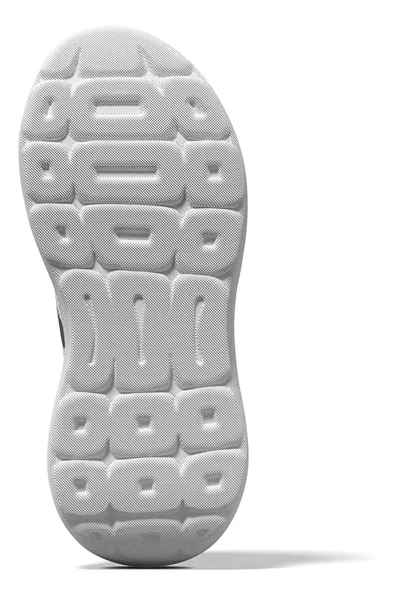 Scarpe running bianche e nere Adidas Tensaur Run 3 0 J [WHT miniatura 4