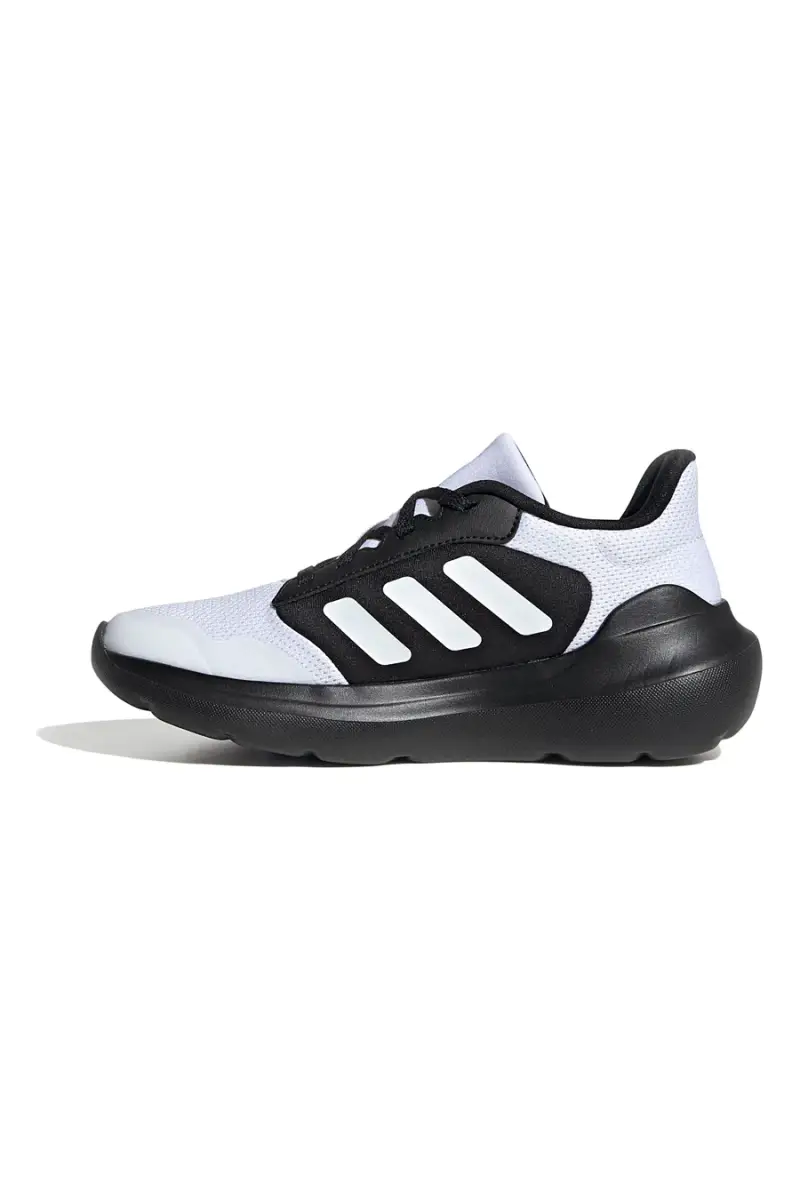 Scarpe running bianco e nero con ammortizzazione Cloudfoam Adidas Tensaur Run 3 J [NERO miniatura 3