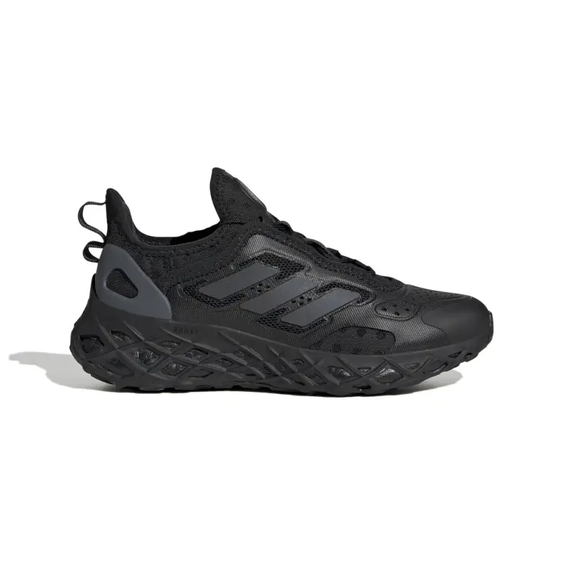 Scarpe running per bambini Adidas Web Noir