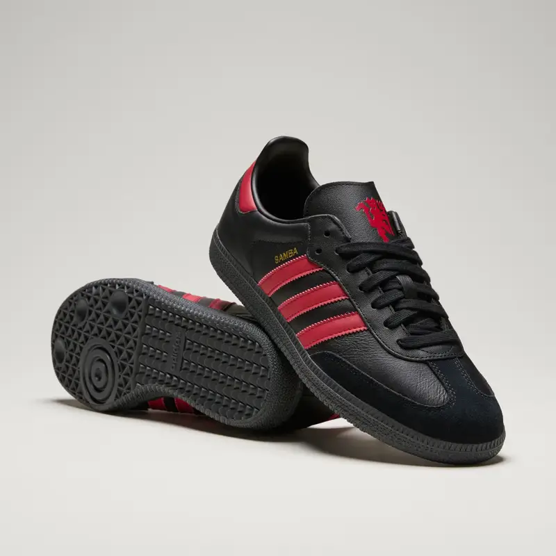 Scarpe Samba Manchester United FC Core Black