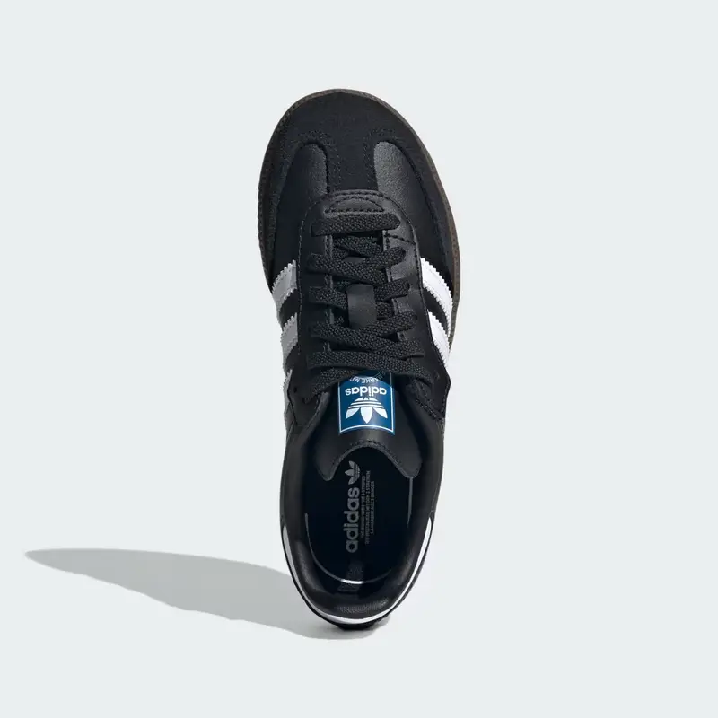 Scarpe Samba OG Comfort Closure Elastic Lace Kids Core Black miniatura 3