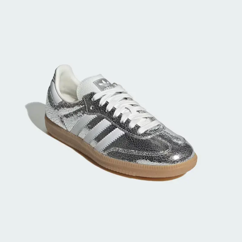 Scarpe Samba OG Silver Metallic miniatura 4