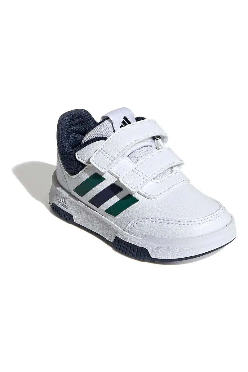 Scarpe sportive bianche con doppio strappo Adidas Tensaur Sport 2.0 CF I [BIANCO miniatura 2