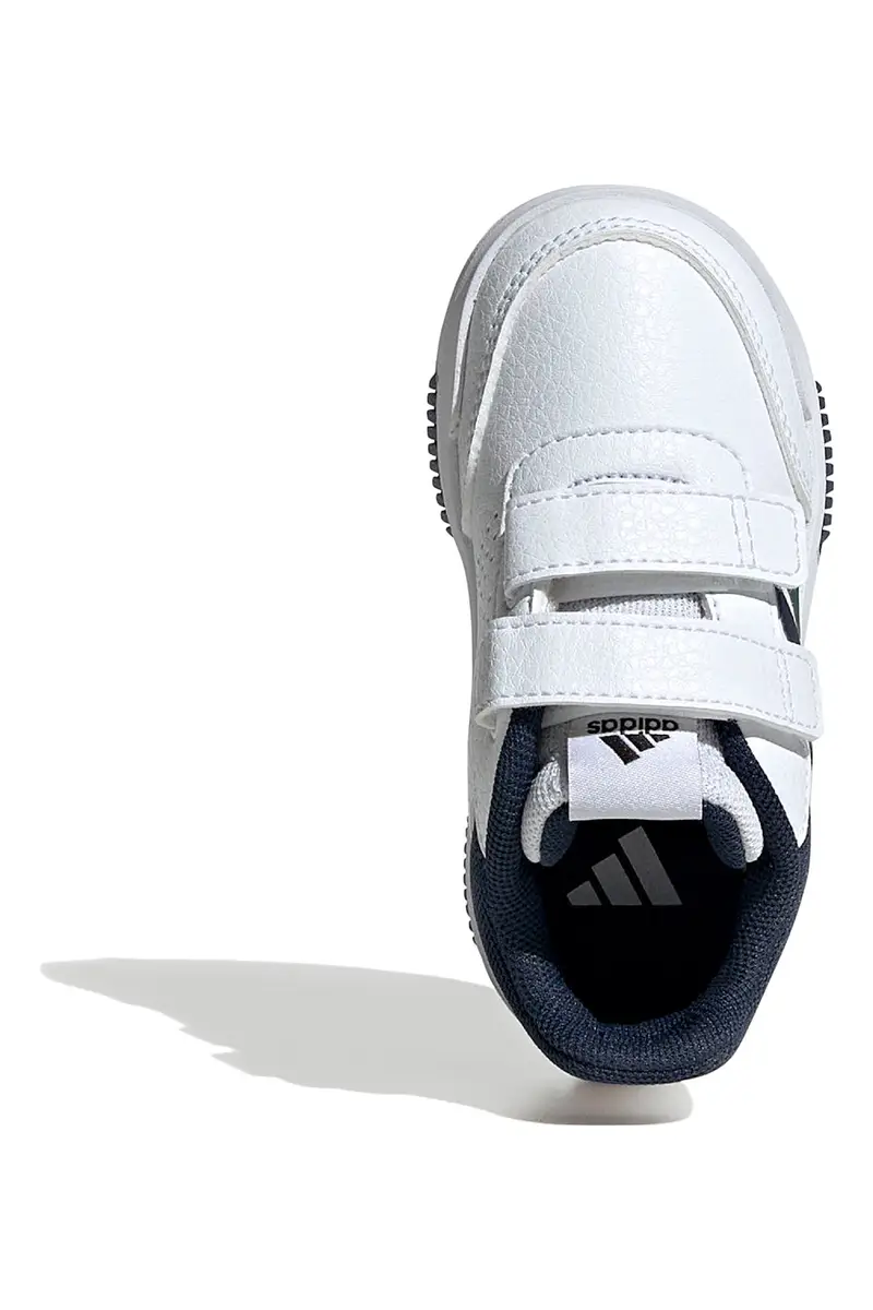 Scarpe sportive bianche con doppio strappo Adidas Tensaur Sport 2.0 CF I [BIANCO miniatura 3