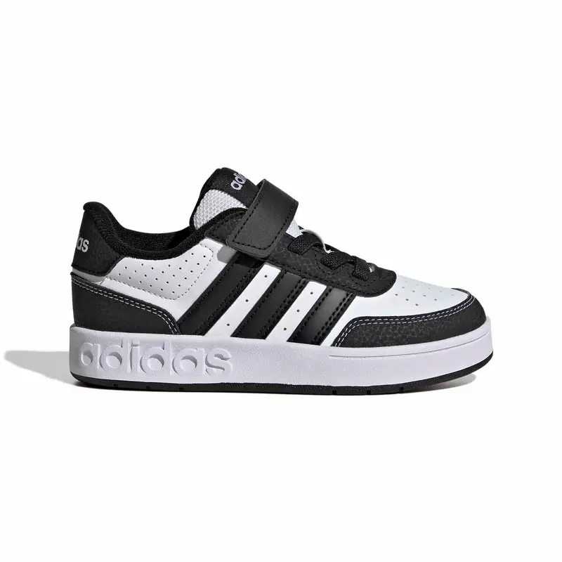Scarpe sportive con lacci e chiusura in velcro per bambini adidas Breakbase Blanc