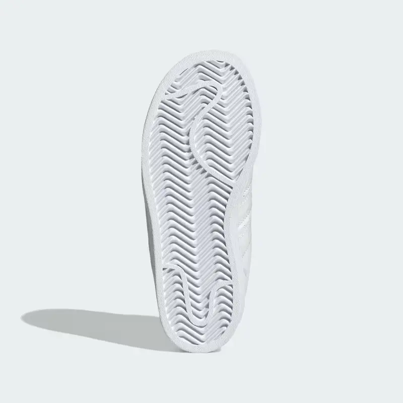 Scarpe Superstar con luci a LED, chiusura comfort con lacci elasticizzati per bambini Cloud White miniatura 4