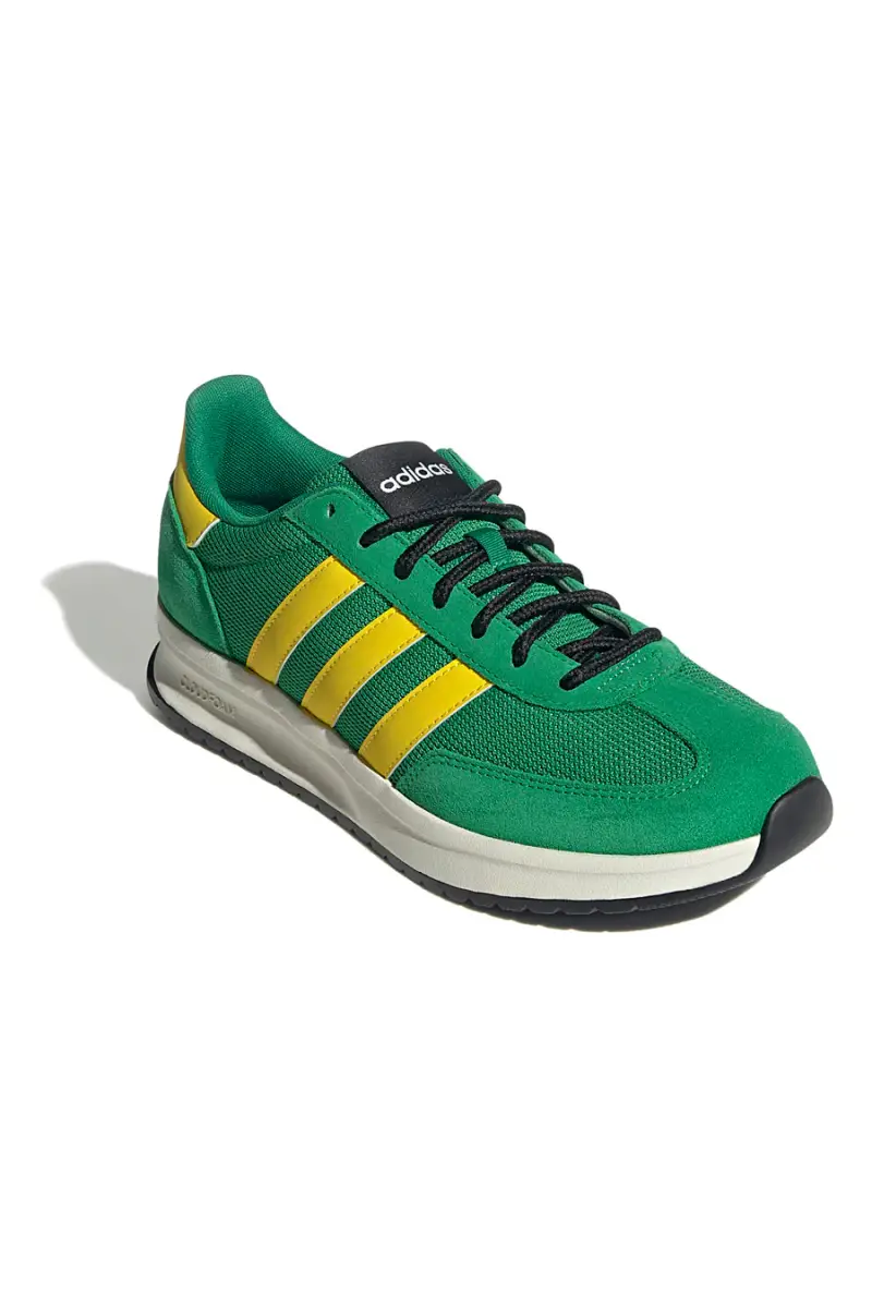 Scarpe verdi con dettagli gialli in mesh Adidas Run 70s 2.0 [VERDE] miniatura 2
