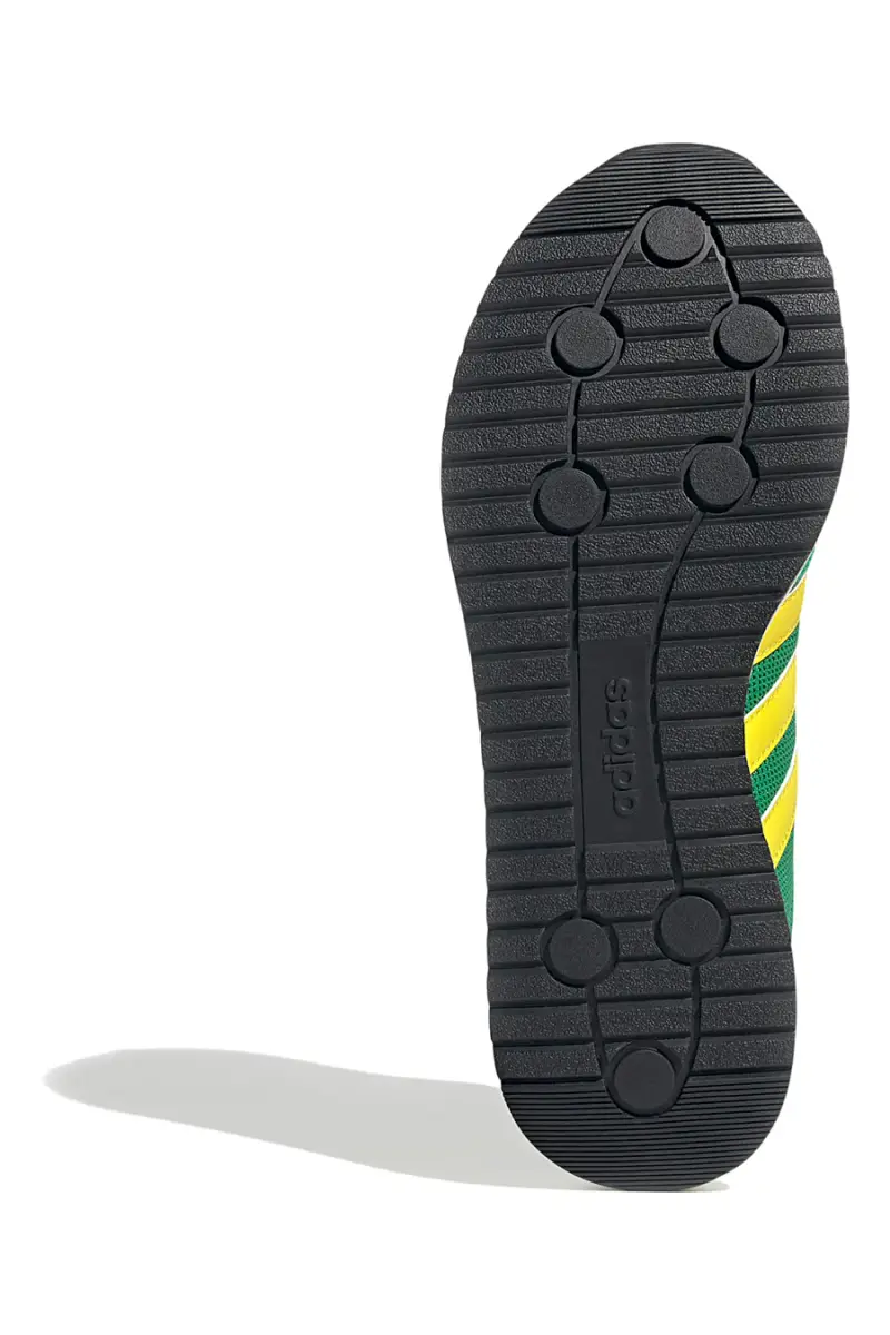 Scarpe verdi con dettagli gialli in mesh Adidas Run 70s 2.0 [VERDE] miniatura 5