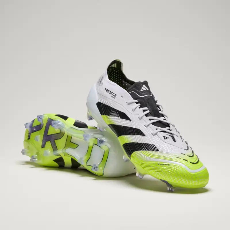 Scarponi da calcio Predator Elite per terreni compatti Cloud White