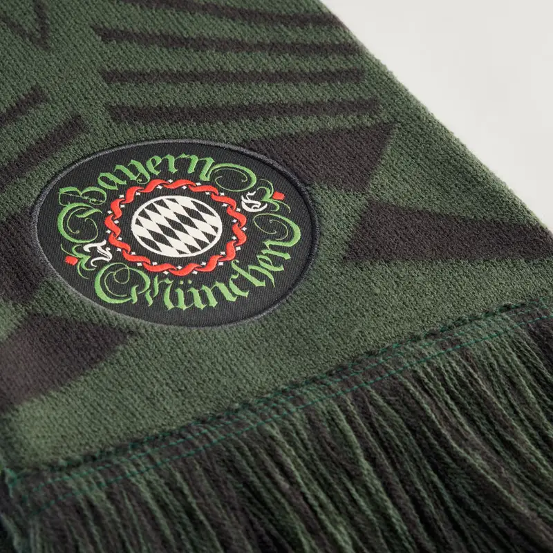Sciarpa FC Bayern Wiesn Mineral Green miniatura 3