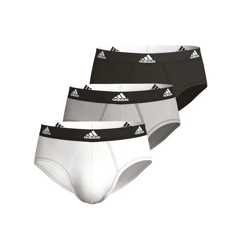 Scivolone Uomini Confezione da 3 Stretch | Adidas Grigio antracite