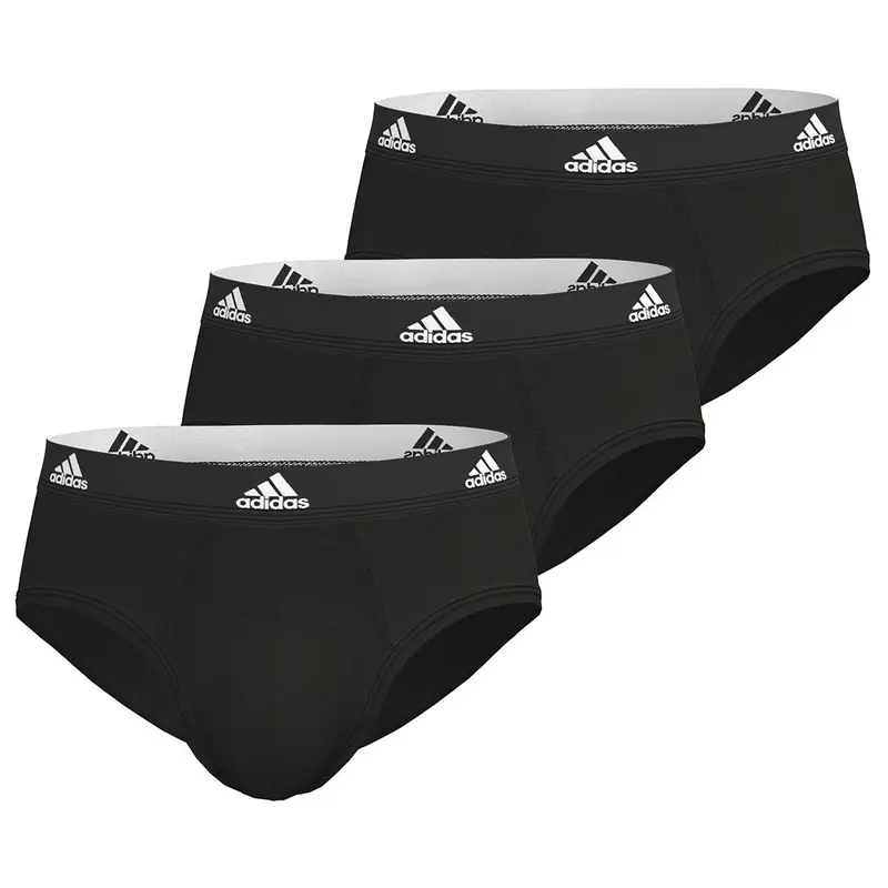 Scivolone Uomini Confezione da 3 Stretch | Adidas Nero