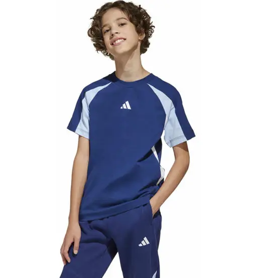Adidas T-shirt Ragazzo Blu 4342473
