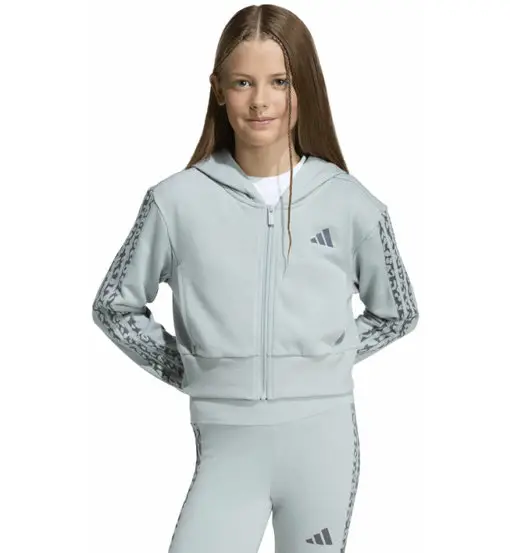 Seasonals Animal Full Zip Jr - felpa con cappuccio - ragazza Blue
