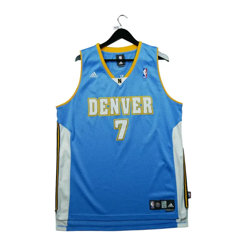 Second hand - Maglia NBA dei Denver Nuggets Adidas - Stato eccellente | Adidas Blu