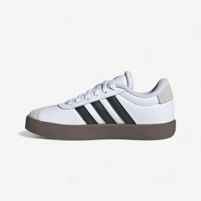 Second Hand - Sneakers ADIDAS bambino VL COURT bianco-nero-grigio dal 35 al - MOLTO BUONO | Adidas