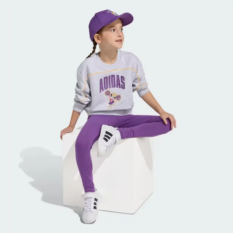 Set ADIDAS DISNEY MINNIE MOUSE JOGGER Light Grey Heather miniatura 3