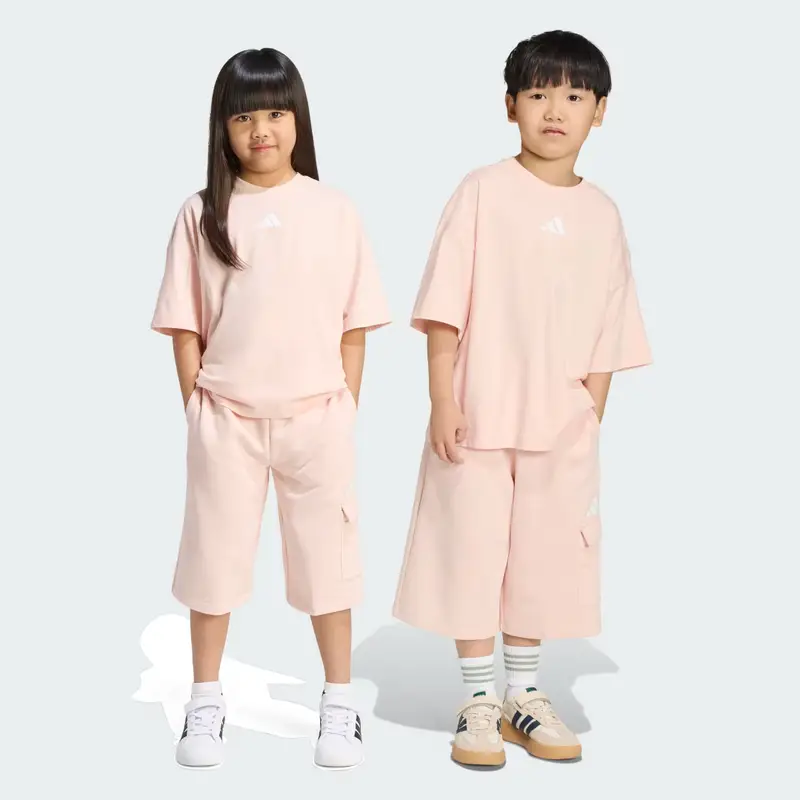 SET CON T-SHIRT TIRO_NSTER Blush Pink