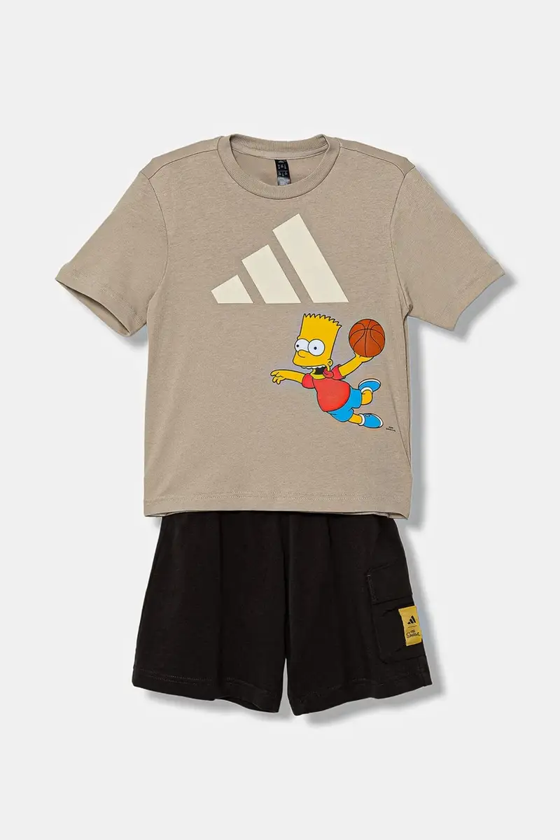 set di lana bambino/a colore beige JL9196 miniatura 2