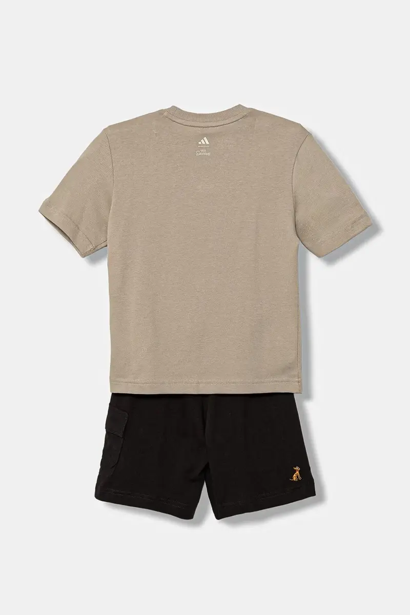 set di lana bambino/a colore beige JL9196 miniatura 3