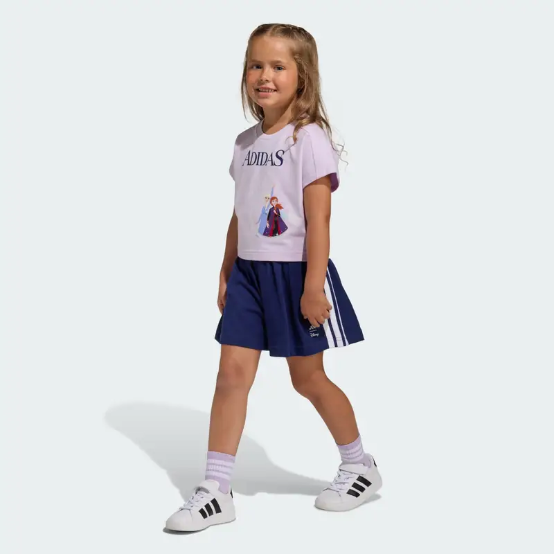 SET DI MAGLIETTE ADIDAS DISNEY FROZEN Ice Lavender miniatura 3