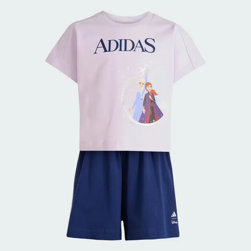 SET DI MAGLIETTE ADIDAS DISNEY FROZEN Ice Lavender miniatura 4