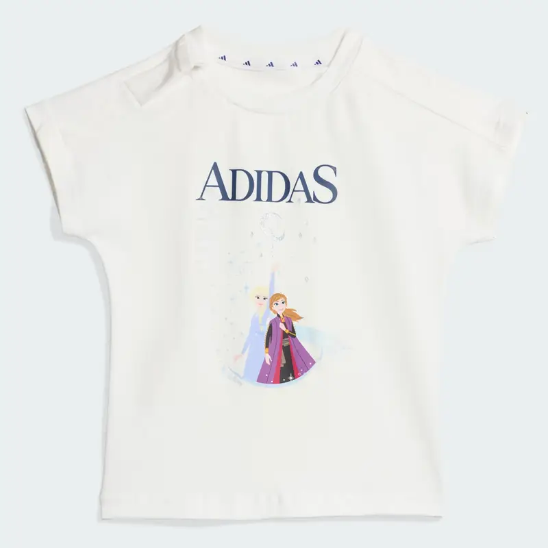 SET DI T-SHIRT ADIDAS DISNEY FROZEN White miniatura 2