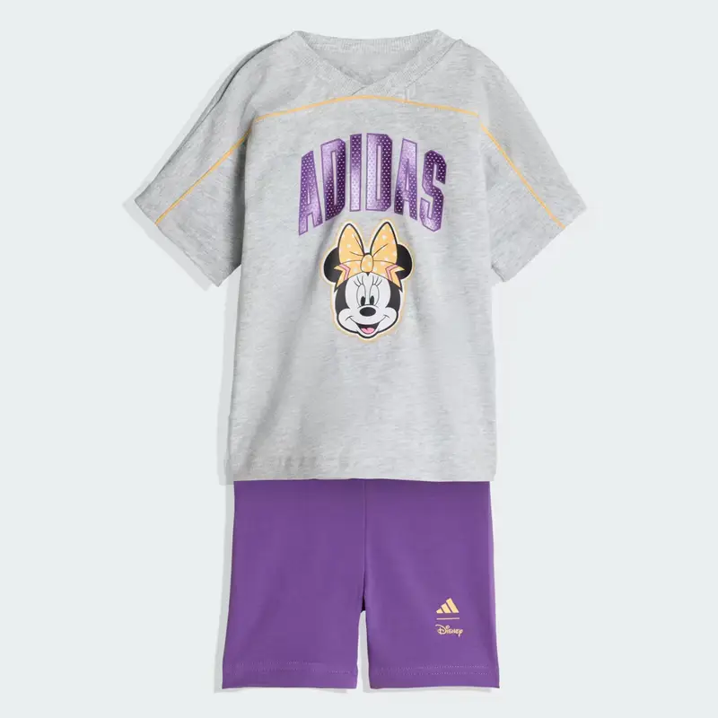 SET DI T-SHIRT ADIDAS DISNEY MINNI MOUSE Light Grey Heather
